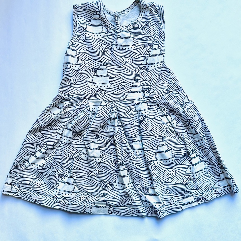Winter Water Factory Ship Dress, 2T